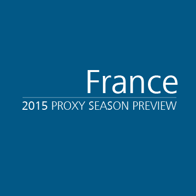 France 2015 Proxy Season Preview