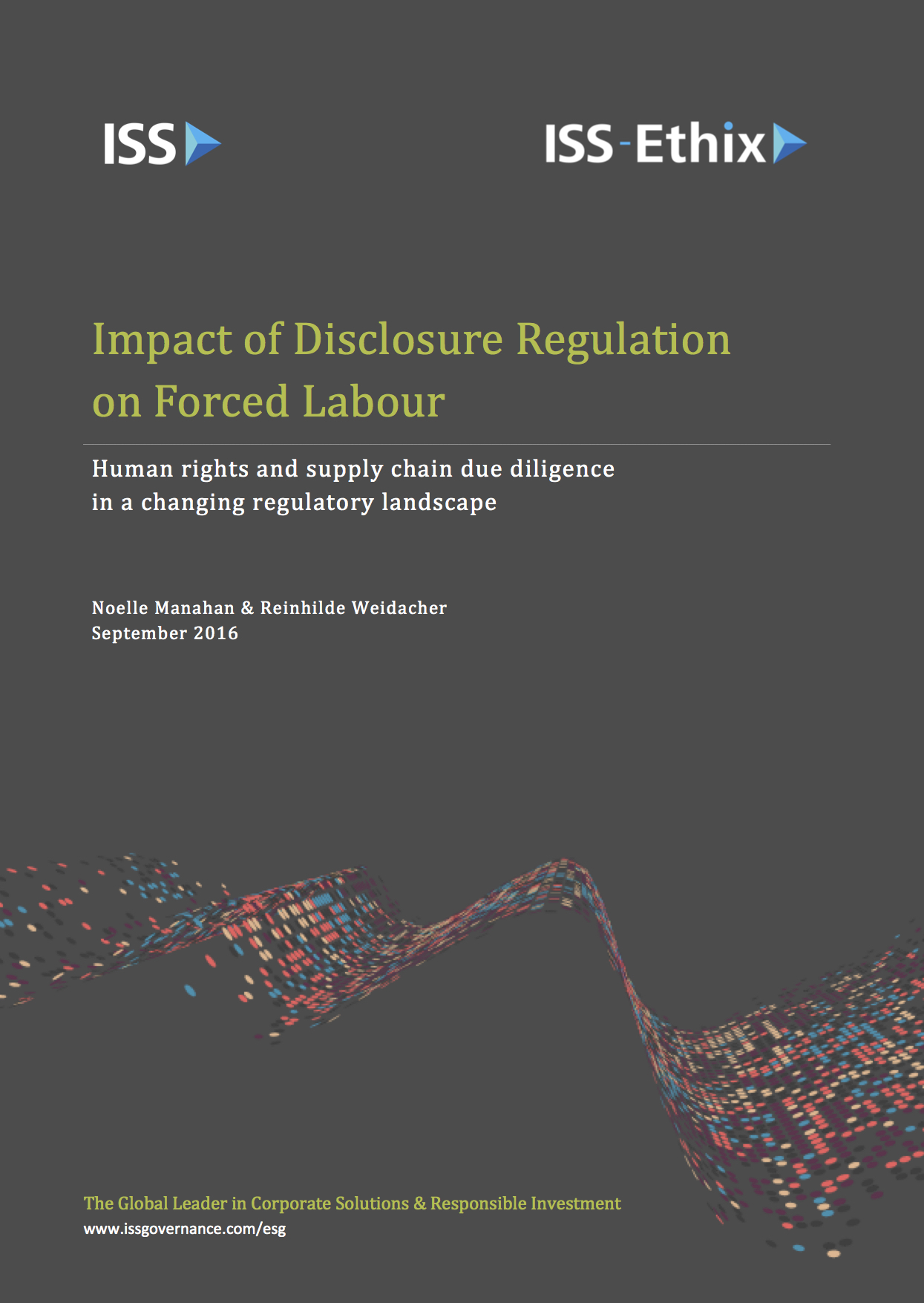 Impact of Disclosure Regulation on Forced Labour