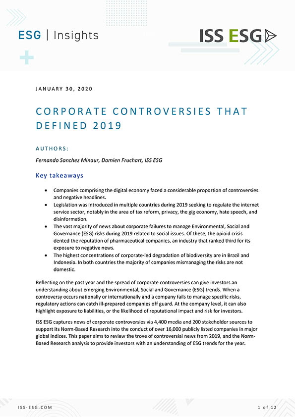 Corporate Controversies That Defined 2019