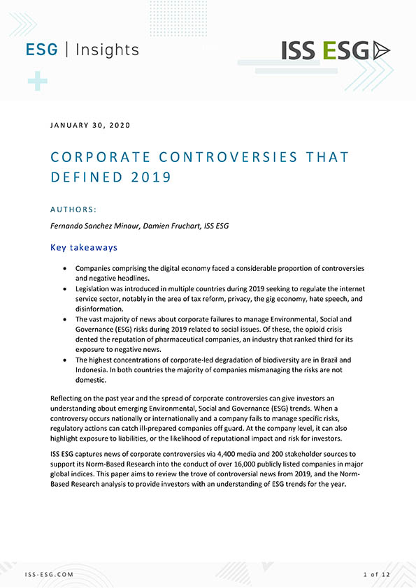 Corporate Controversies That Defined 2019 Corporate Controversies That Defined 2019