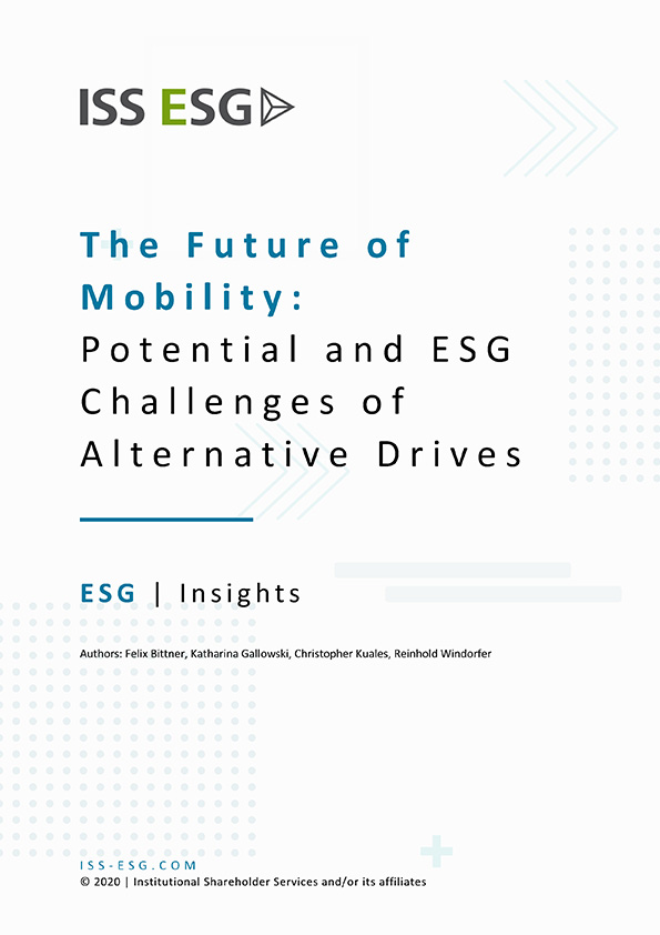 The Future of Mobility: Potential and ESG Challenges of Alternative Drives