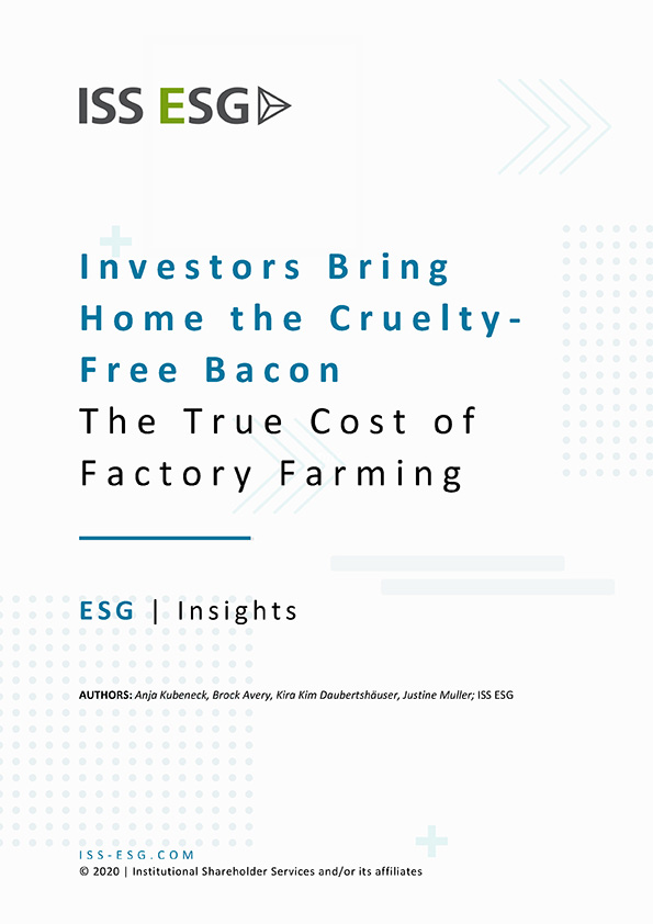 Investors Bring Home the Cruelty-Free Bacon: The True Cost of Factory Farming Investors Bring Home the Cruelty-Free Bacon: The True Cost of Factory Farming