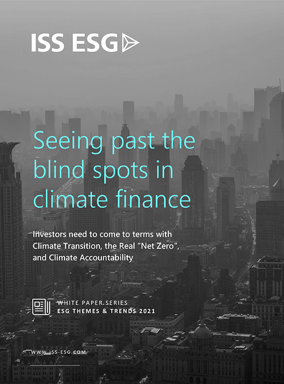 Seeing Past the Blind Spots in Climate Finance Seeing Past the Blind Spots in Climate Finance