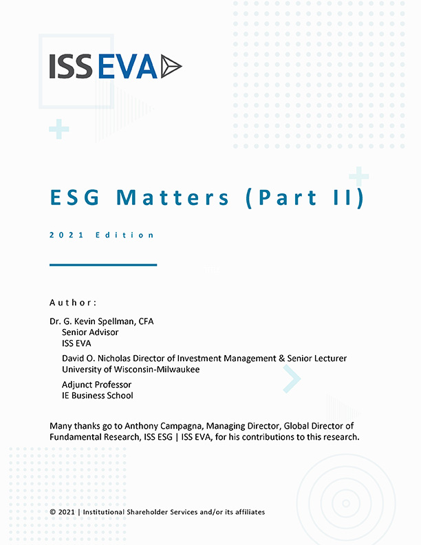 ESG Matters (Part II)