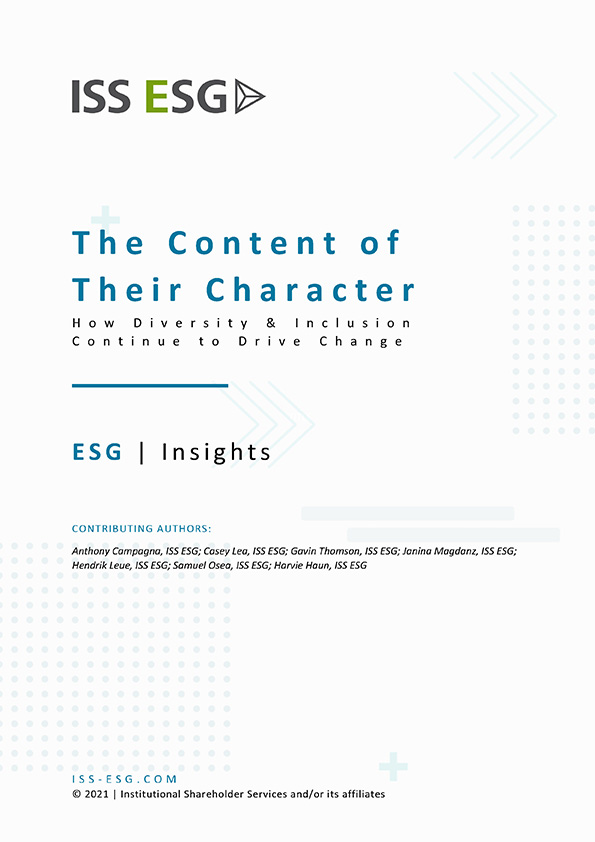 The Content of Their Character The Content of Their Character