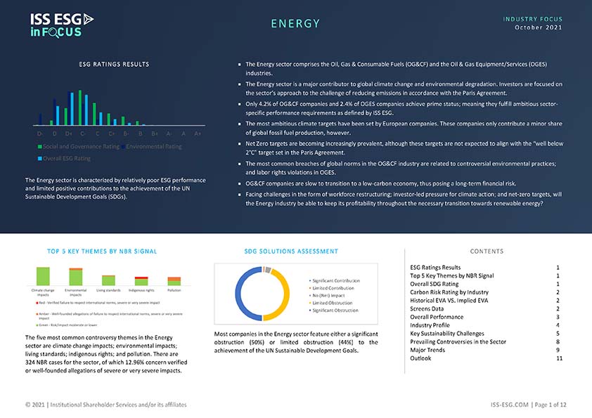 InFocus: Energy