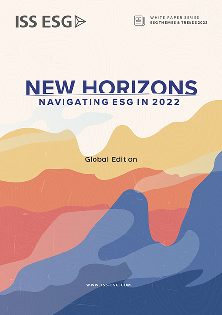 New Horizons | Navigating ESG in 2022 – Global Edition New Horizons | Navigating ESG in 2022 – Global Edition