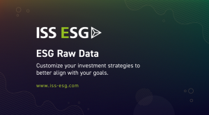 Customize your investment strategies to better align with your goals with ISS ESG Raw Data