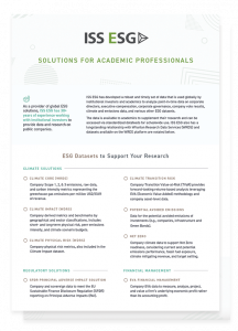 Access in-depth point-in-time data on global corporate directors, executive compensation, corporate governance, company vote results, climate and emissions data, and various other ESG datasets.
