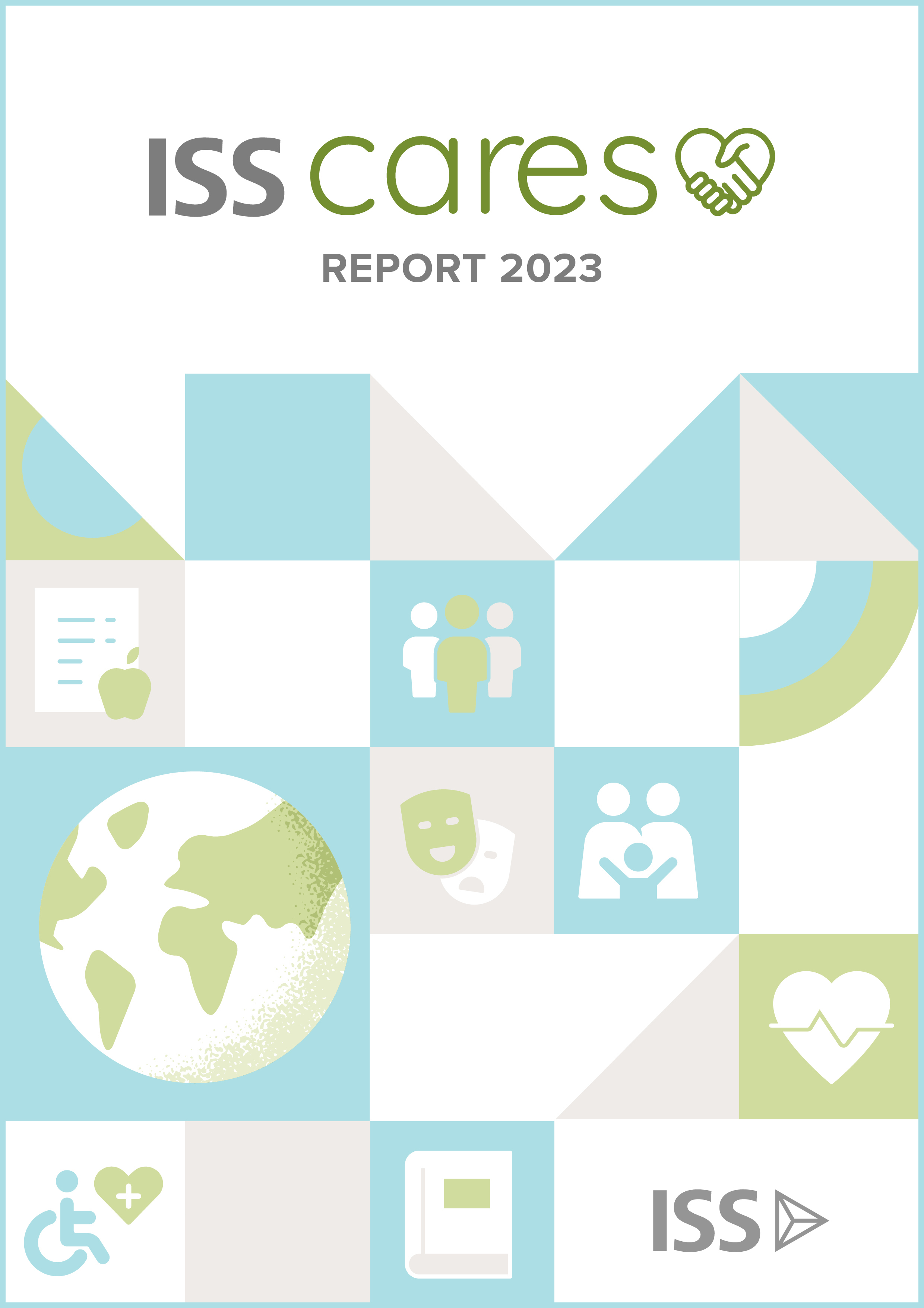 ISS Cares Report 2023 cover
