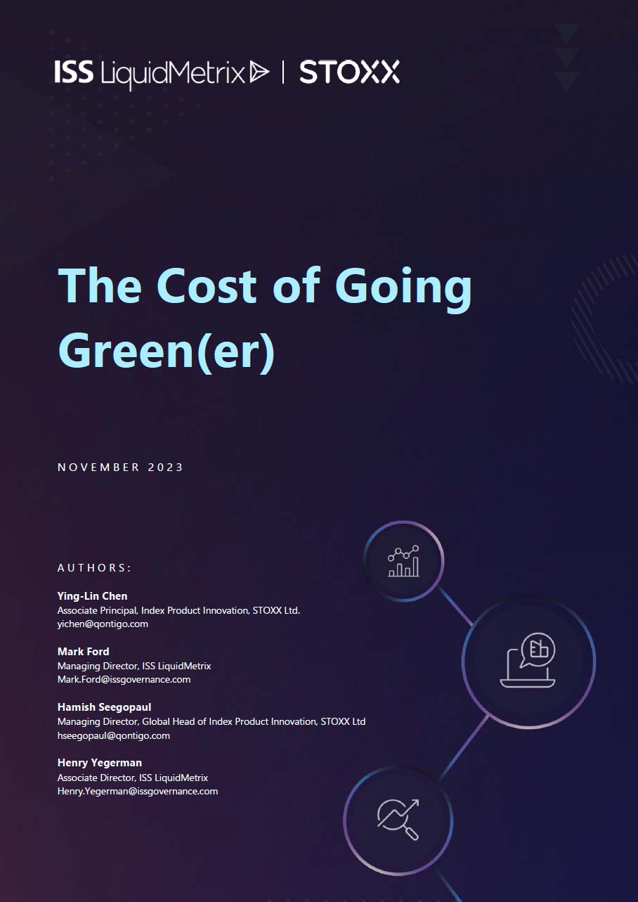 The Cost of Going Green(er)