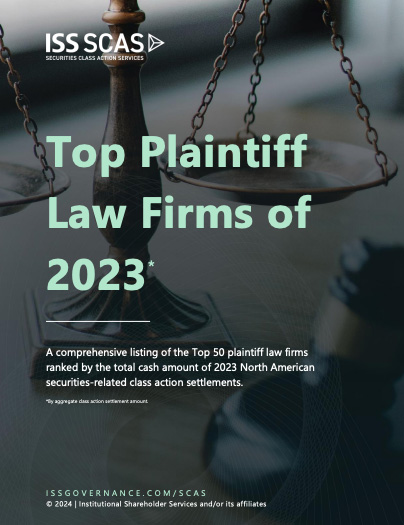 Top Plaintiff Law Firms of 2023