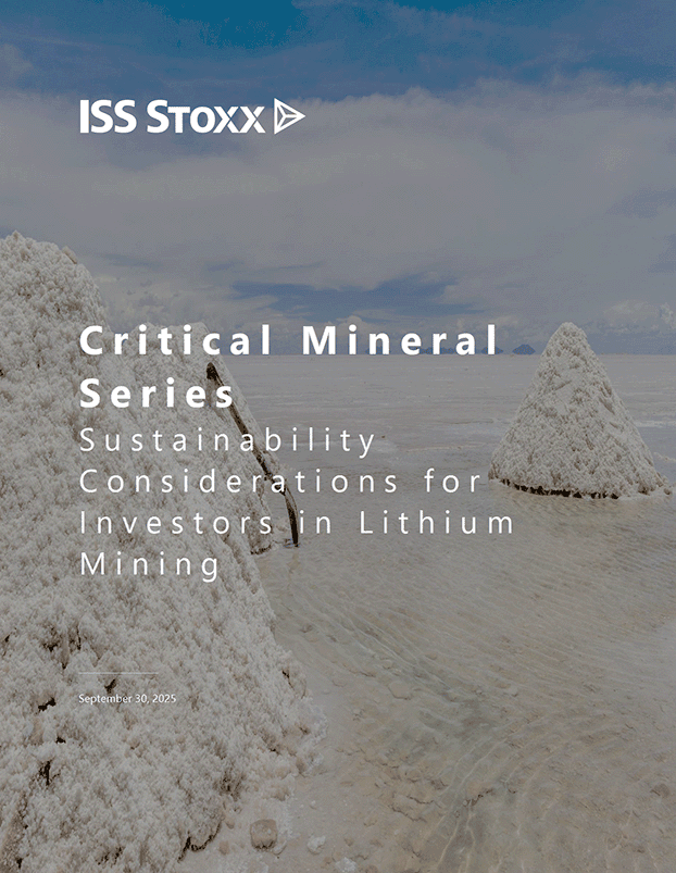 Critical Minerals Series: Sustainability Considerations for Investors in Lithium Mining
