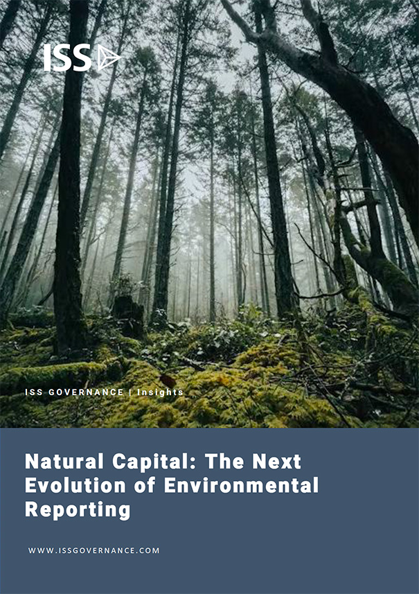 Natural Capital: The Next Evolution of Environmental Reporting Natural Capital: The Next Evolution of Environmental Reporting