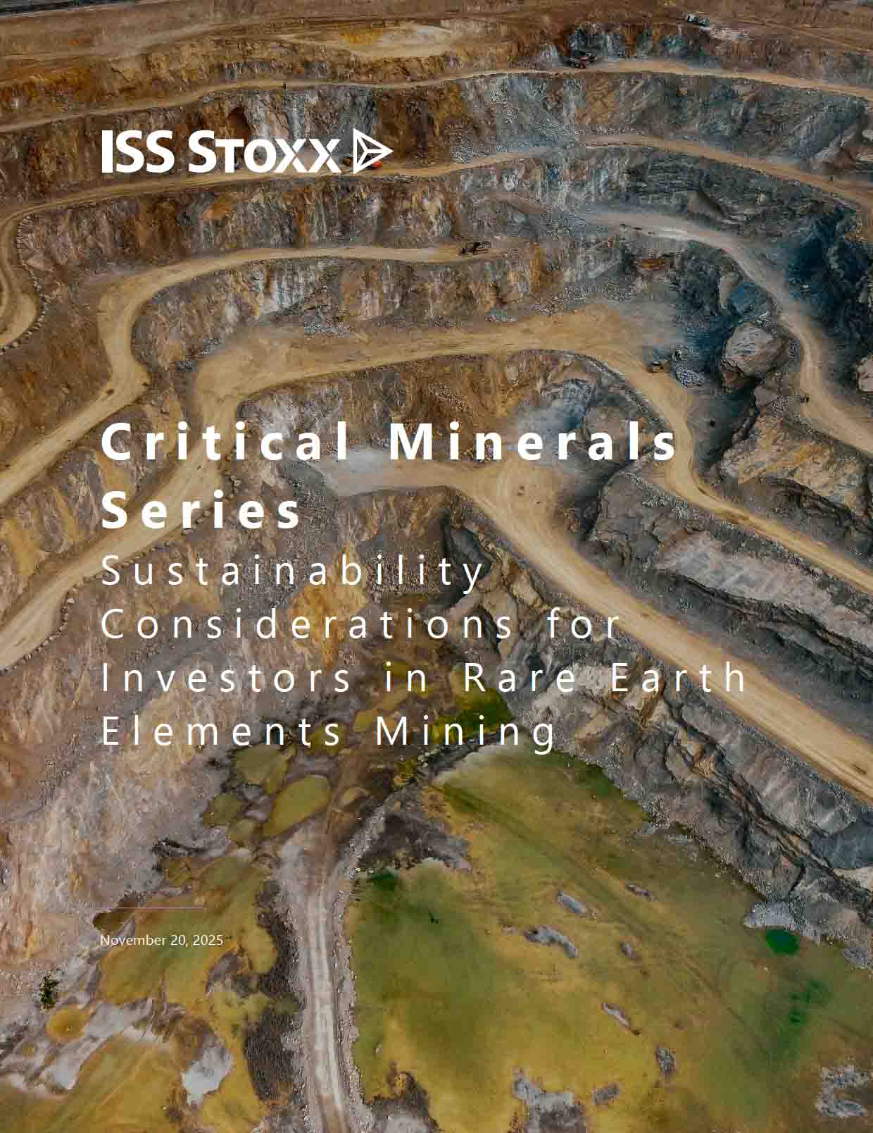 Critical Minerals Series: Sustainability Considerations for Investors in Rare Earth Elements Mining